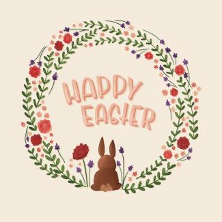 Happy Easter Illustration